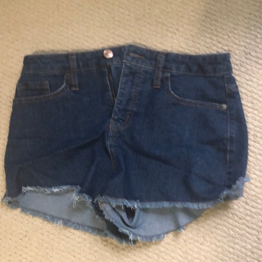 Dark wash jeans shorts🌥